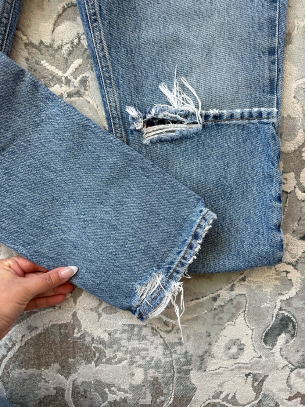 Agolde Riley High Rise Jeans - Picture 6 of 12